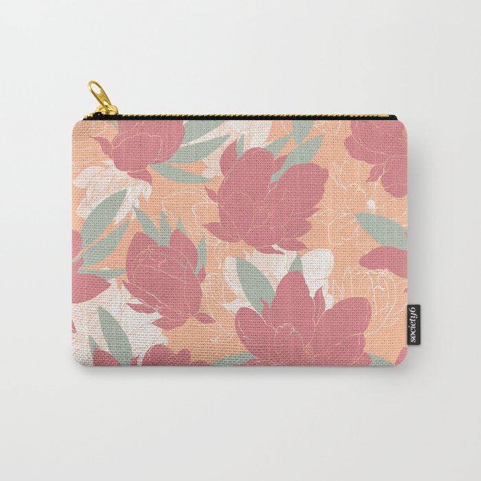 Big floral blossoms PF3 Carry All Pouch Gallery Image 1