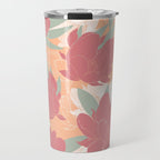 Big floral blossoms PF3 Travel Mug Gallery Image 1