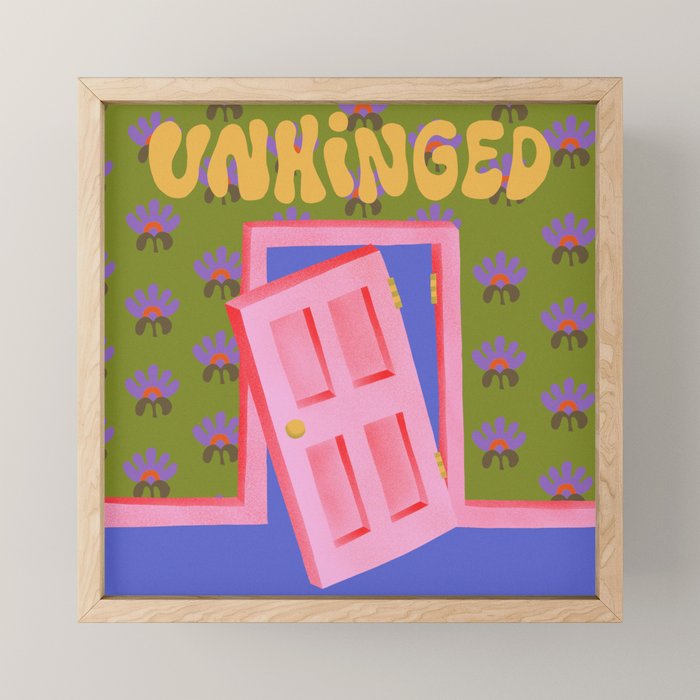 Unhinged Mini Art Print Gallery Image 1