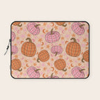 Pumpkin Print Laptop Sleeve Gallery Image 1