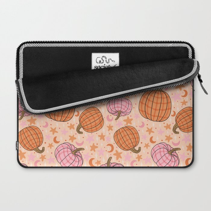 Pumpkin Print Laptop Sleeve Gallery Image 2