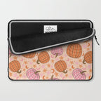 Pumpkin Print Laptop Sleeve Gallery Image 2