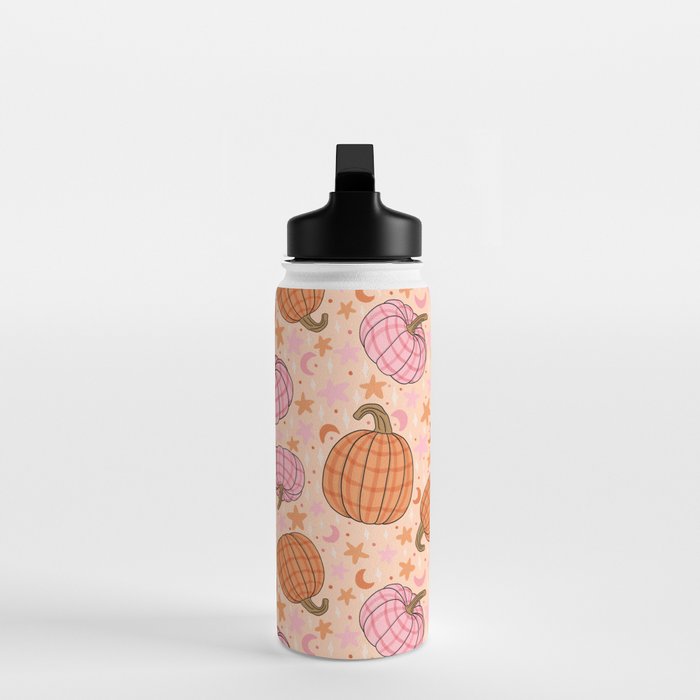 Pumpkin Print Water Bottle Gallery Image 3