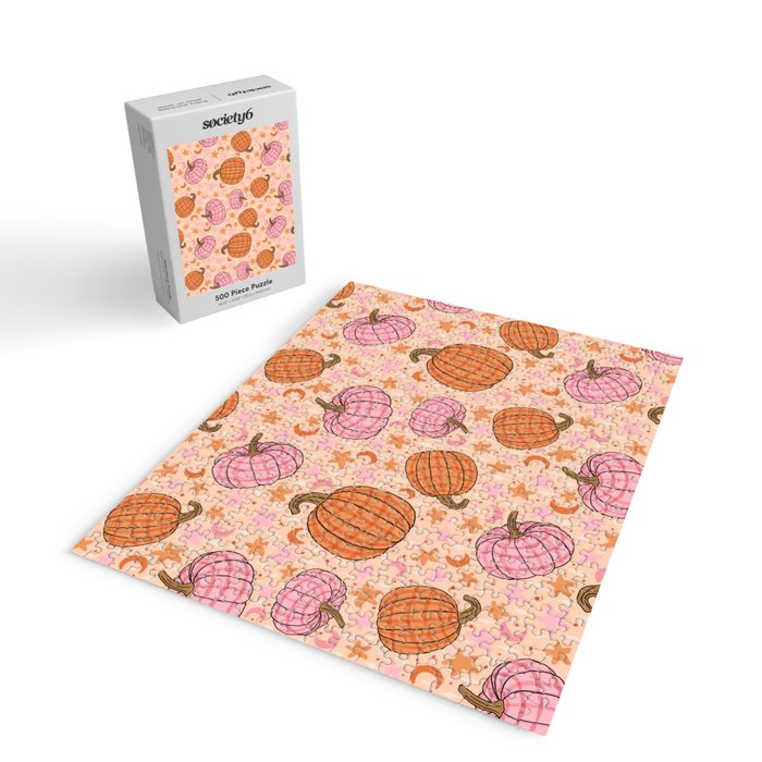 Pumpkin Print Jigsaw Puzzle Gallery Image 2