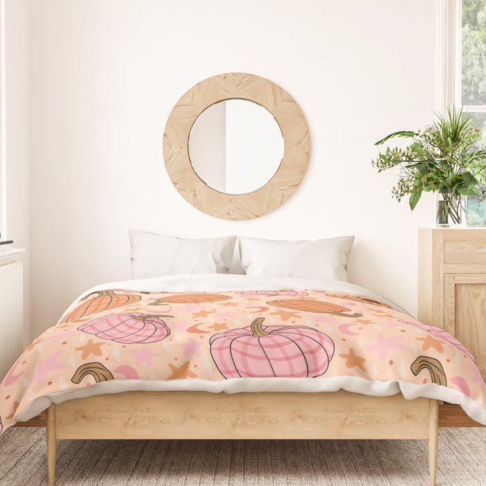 Pumpkin Print Duvet Cover Gallery Image 3