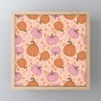 Pumpkin Print Mini Art Print Gallery Image 1