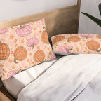 Pumpkin Print Pillow Sham Gallery Image 2