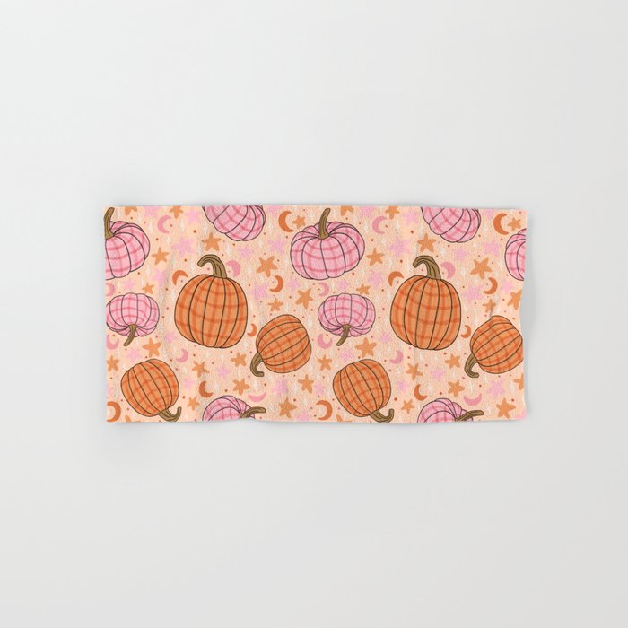 Pumpkin Print Bath Towel Gallery Image 1