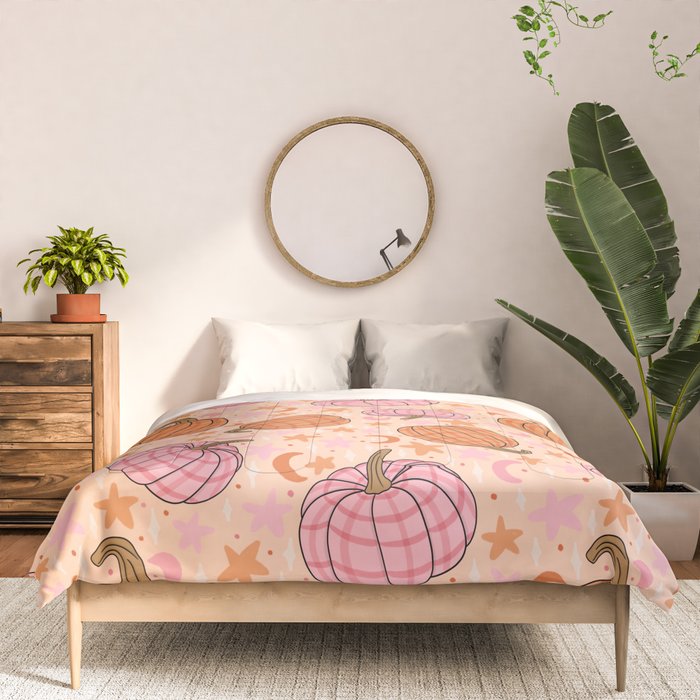 Pumpkin Print Comforter Gallery Image 3