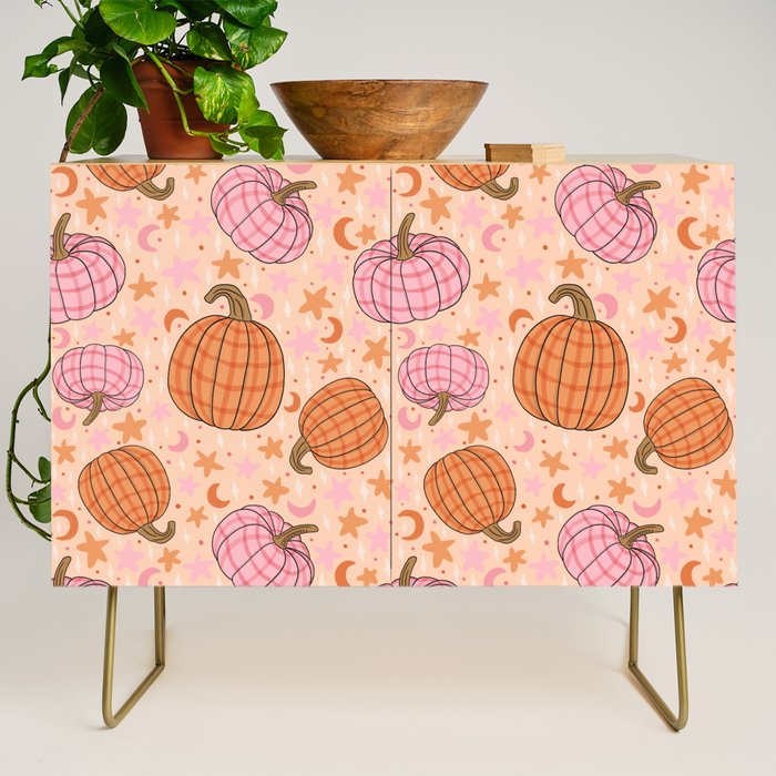 Pumpkin Print Credenza Gallery Image 1