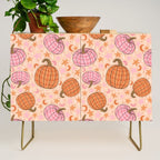 Pumpkin Print Credenza Gallery Image 1