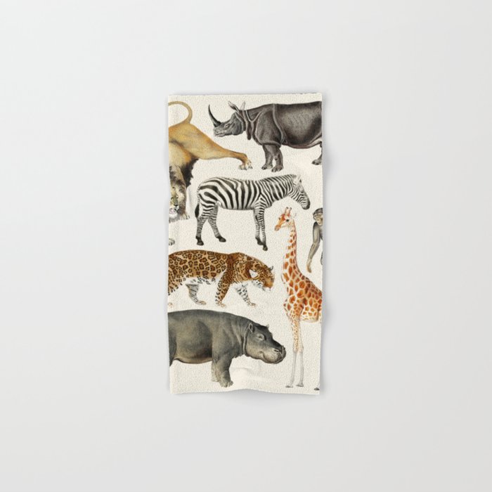 Safari Animals Collection Bath Towel Gallery Image 1