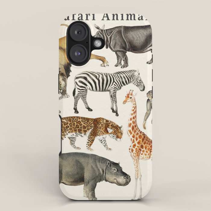 Safari Animals Collection iPhone Case Gallery Image 1