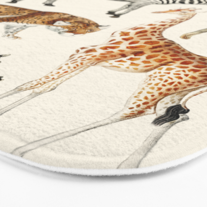 Safari Animals Collection Bath Mat Gallery Image 3