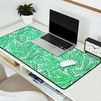Winter Berries & Pine Branches in Green Desk Mat Gallery Image 2