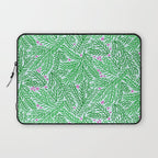 Winter Berries & Pine Branches in Green Laptop Sleeve Gallery Image 1