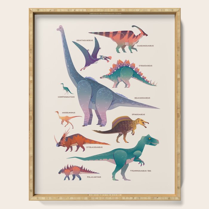 Dinosaurs Serving Tray Gallery Image 1