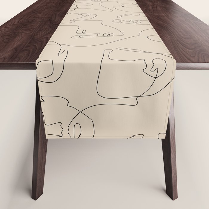 She's Beige Table Runner Gallery Image 1