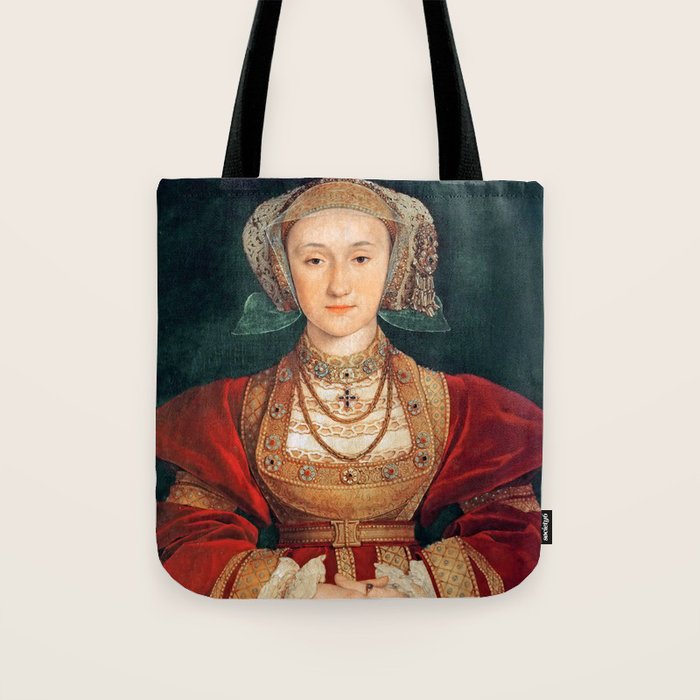 Hans Holbein the Younger "Anne of Cleves (1515-1557), fourth wife of King Henry VIII" Tote Bag Gallery Image 1