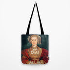Hans Holbein the Younger "Anne of Cleves (1515-1557), fourth wife of King Henry VIII" Tote Bag Gallery Image 2
