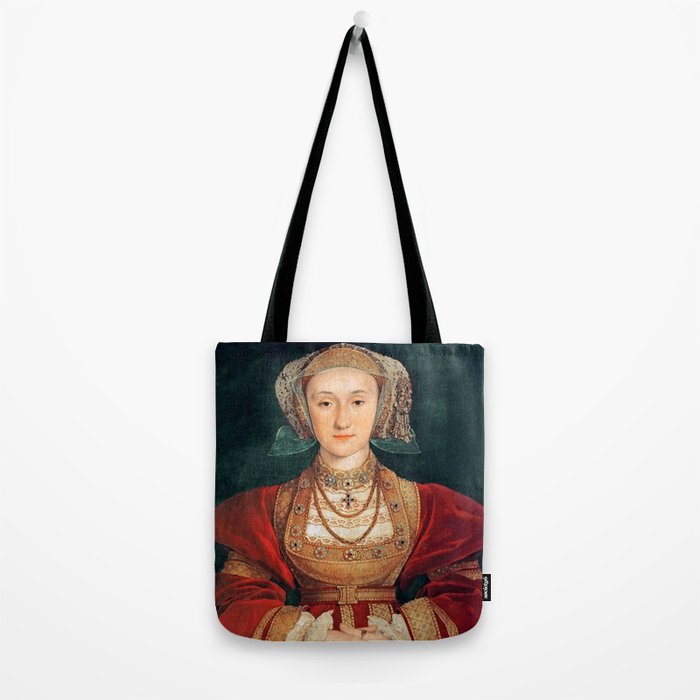 Hans Holbein the Younger "Anne of Cleves (1515-1557), fourth wife of King Henry VIII" Tote Bag Gallery Image 2