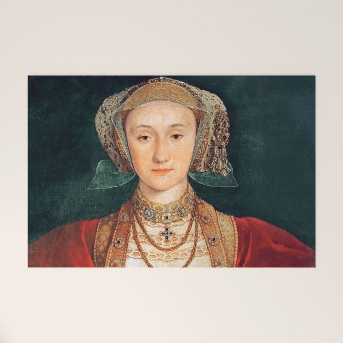 Hans Holbein the Younger "Anne of Cleves (1515-1557), fourth wife of King Henry VIII" Welcome Mat Gallery Image 1