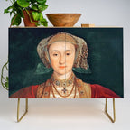 Hans Holbein the Younger "Anne of Cleves (1515-1557), fourth wife of King Henry VIII" Credenza Gallery Image 1