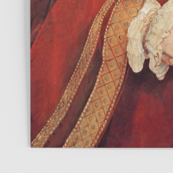 Hans Holbein the Younger "Anne of Cleves (1515-1557), fourth wife of King Henry VIII" Poster Gallery Image 3