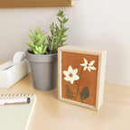 Minimal Abstract Art Landscape Flowers 4 Mini Art Print Gallery Image 2