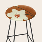 Minimal Abstract Art Landscape Flowers 4 Stool Gallery Image 2