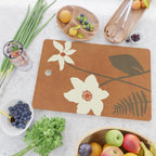 Minimal Abstract Art Landscape Flowers 4 Cutting Board Gallery Image 2