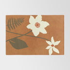 Minimal Abstract Art Landscape Flowers 4 Rug Gallery Image 2