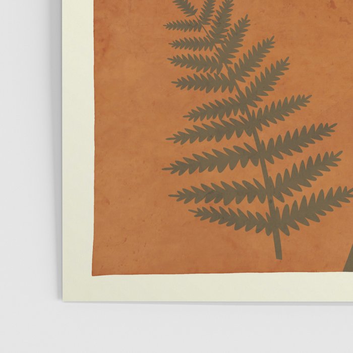 Minimal Abstract Art Landscape Flowers 4 Poster Gallery Image 3