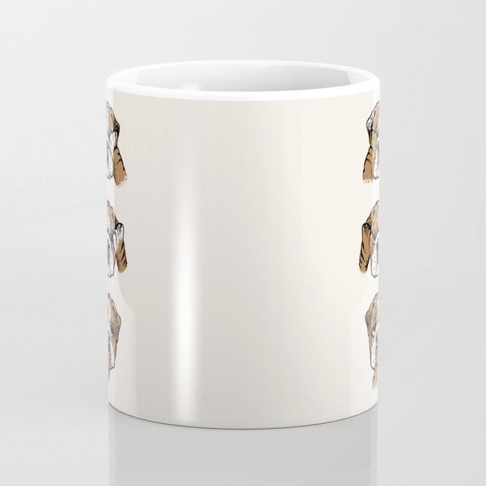 No Evil English Bulldog Coffee Mug Gallery Image 4