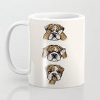 No Evil English Bulldog Coffee Mug Gallery Image 3