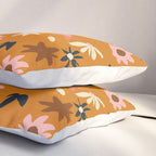 Fall flowers pattern Pillow Sham Gallery Image 3