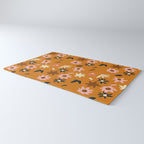 Fall flowers pattern Rug Gallery Image 3