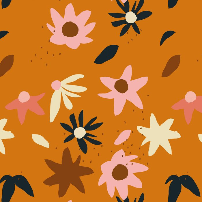 Fall flowers pattern Coffee Mug Gallery Image 2
