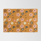 Fall flowers pattern Rug Gallery Image 2