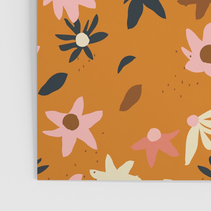 Fall flowers pattern Poster Gallery Image 3