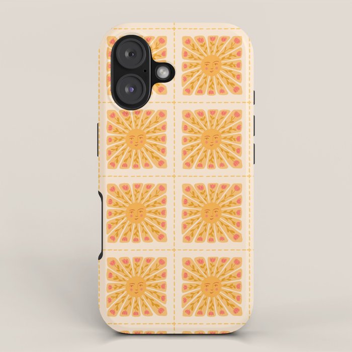 Happy sun iPhone Case Gallery Image 1