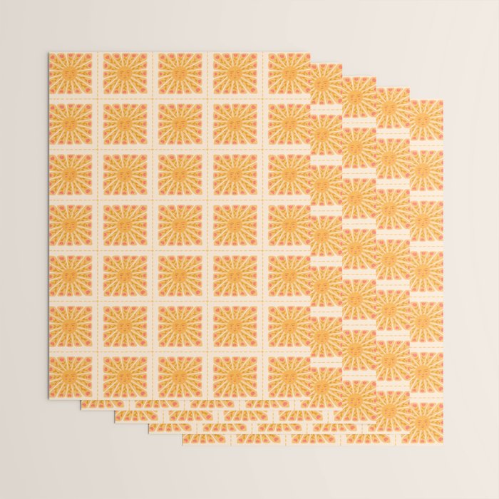 Happy sun Wrapping Paper Gallery Image 3
