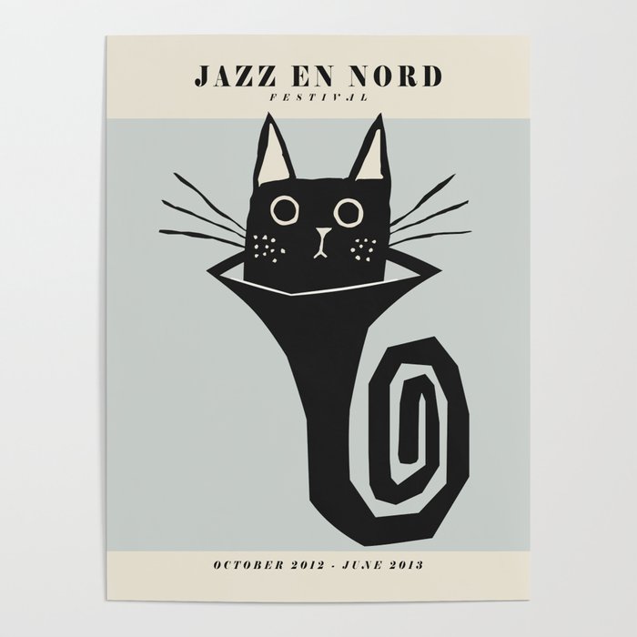 Vintage poster-Jazz festival-Jazz en nord -2013. Poster Gallery Image 1