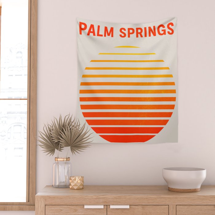 Palm Springs 3: Rising Sun Edition Wall Tapestry Gallery Image 2
