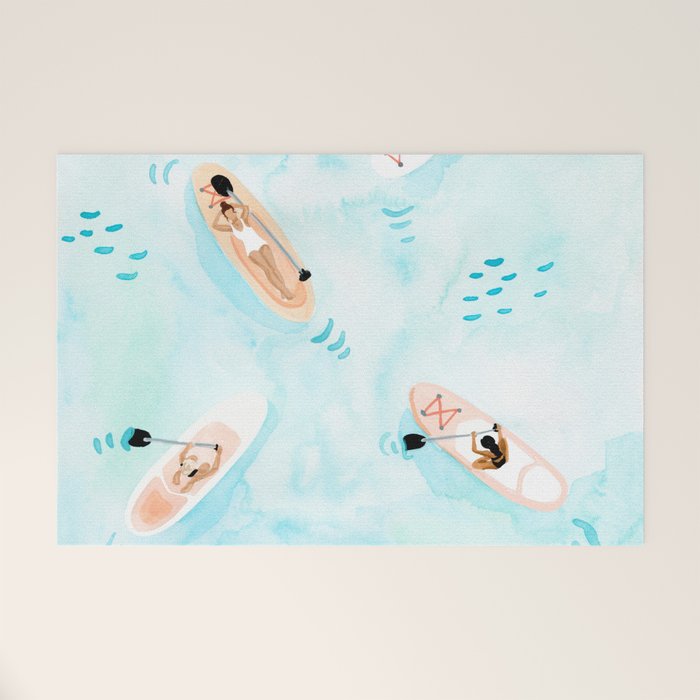 Paddle Boarding Welcome Mat Gallery Image 1