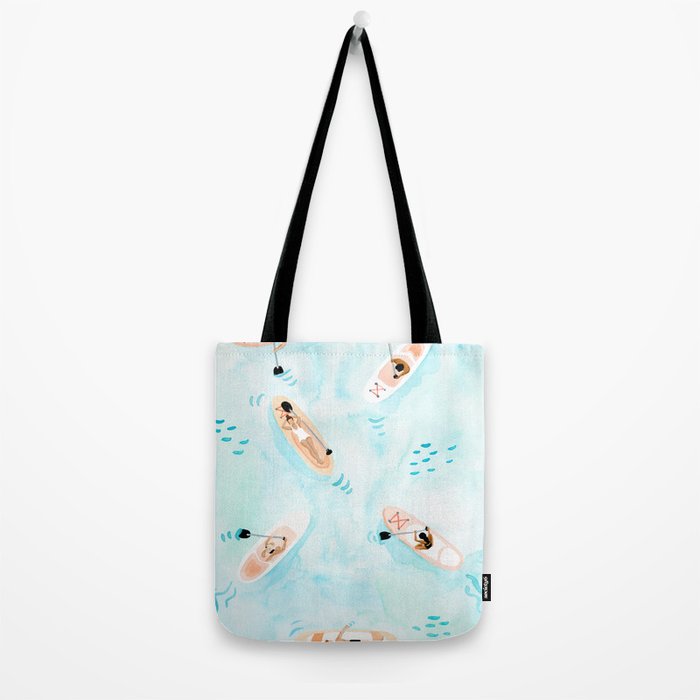 Paddle Boarding Tote Bag Gallery Image 2