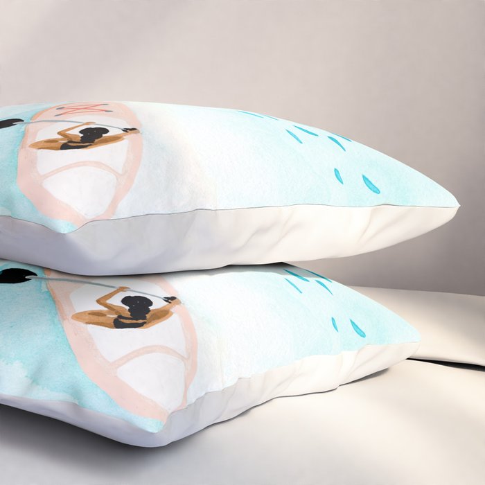 Paddle Boarding Pillow Sham Gallery Image 3