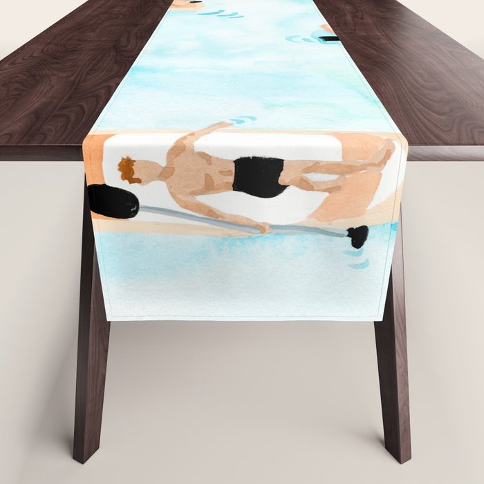 Paddle Boarding Table Runner Gallery Image 1