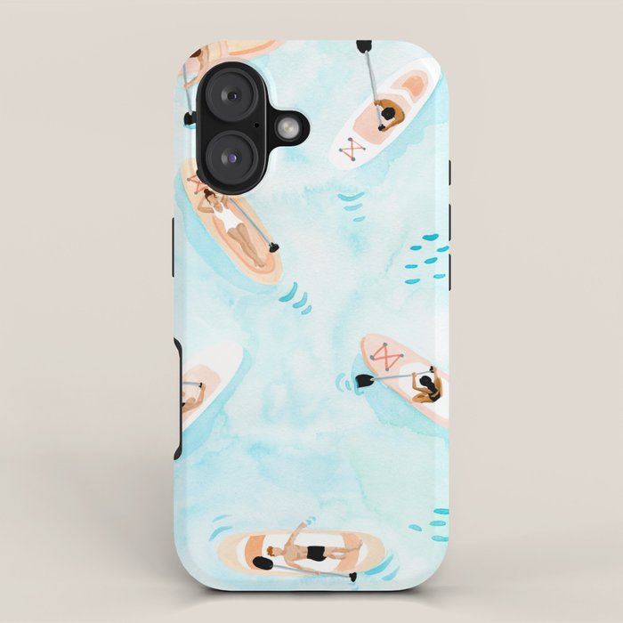 Paddle Boarding iPhone Case Gallery Image 1