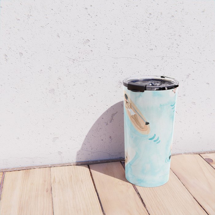 Paddle Boarding Travel Mug Gallery Image 4